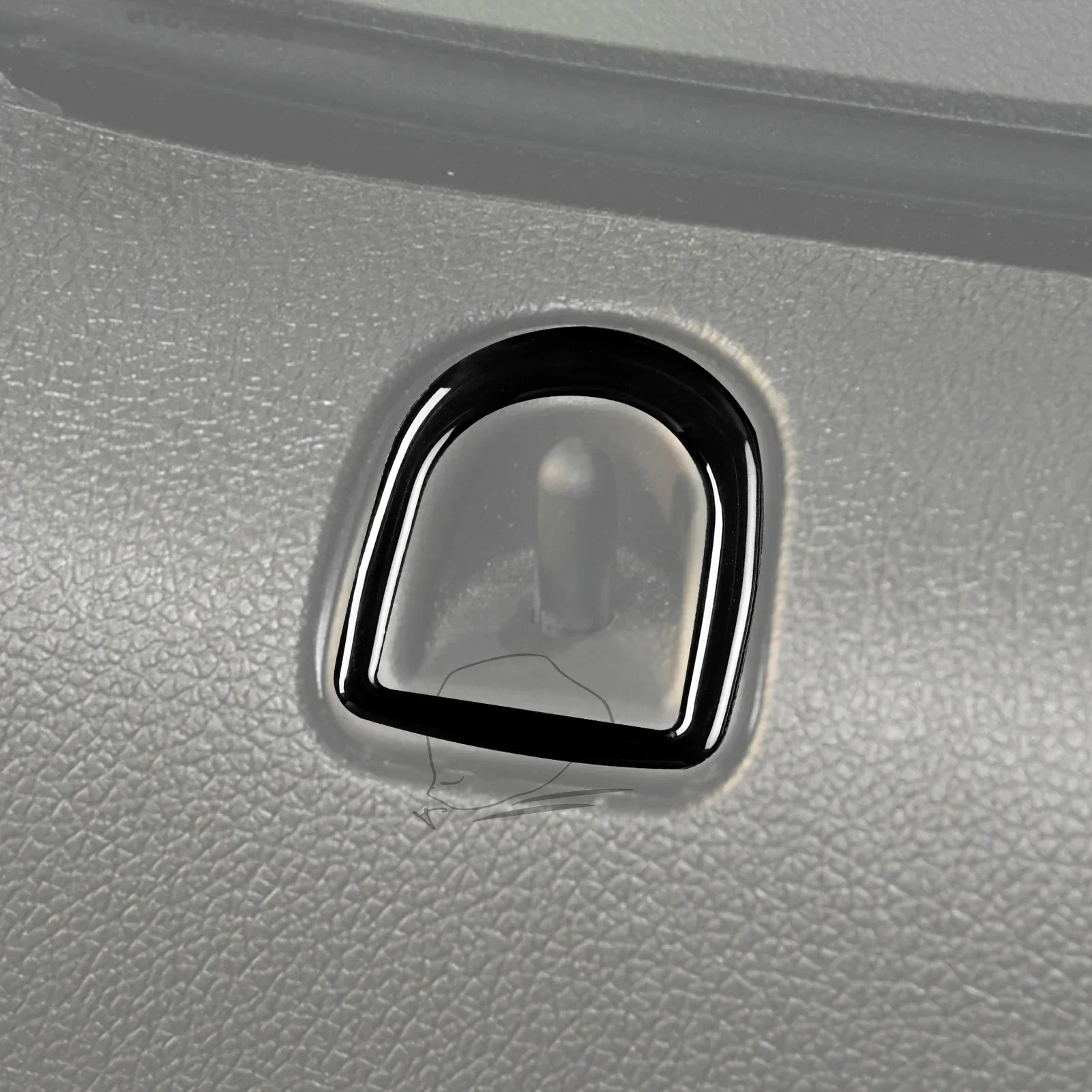 Для Ford Mustang 2005 2006 2007 2008 2009 аксессуары автомобильные черные внутренние дверные