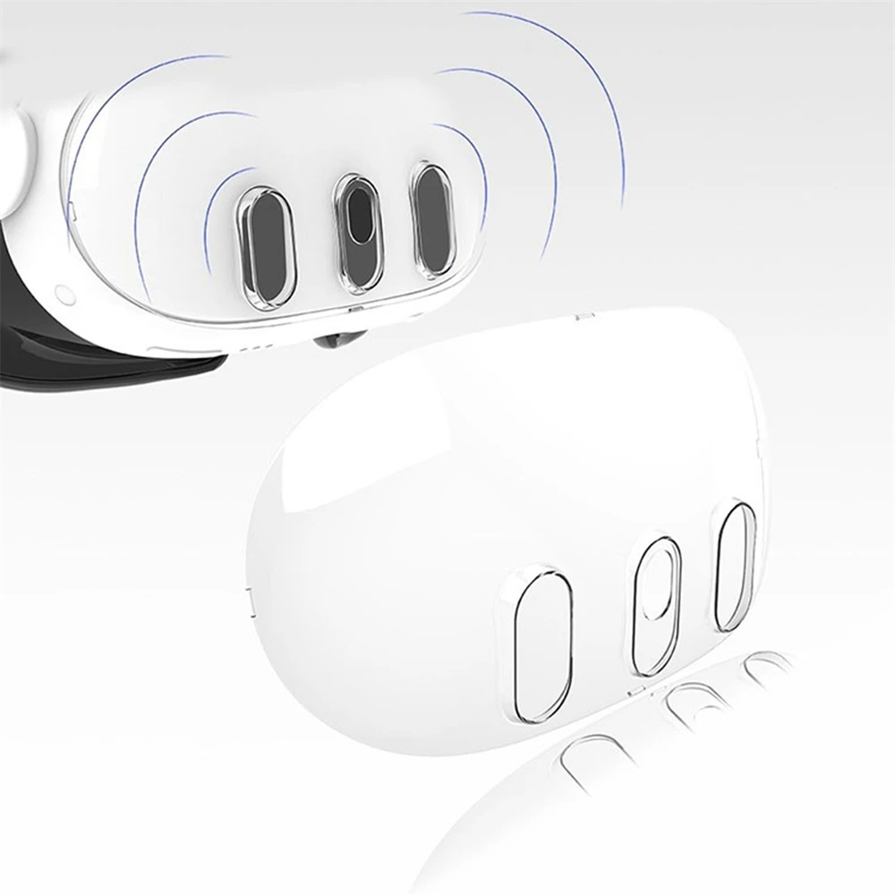 Прозрачный защитный чехол для Meta Quest 3