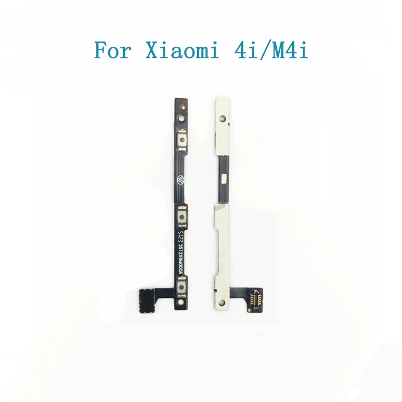 

50pcs/lot For Xiaomi 4i/M4i Volume Up Down Key Cable Switch On Off Button Flex Cable Ribbon Replacement Parts