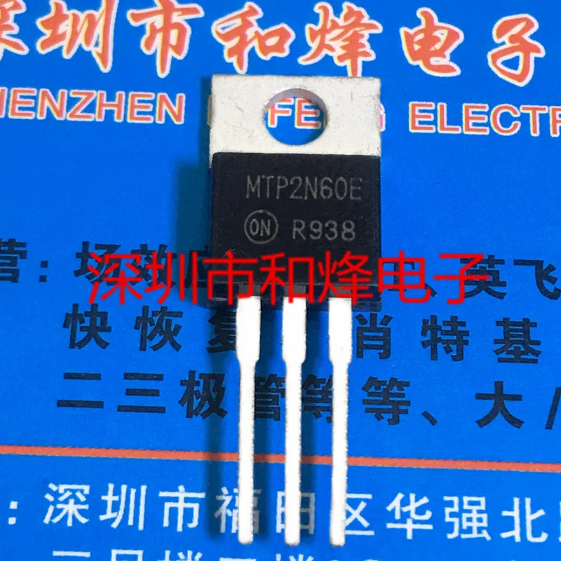 

5PCS-10PCS MTP2N60E TO-220 600V 2A On Stock New And Origjnal