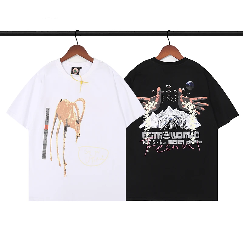 Трэвис Скотт астрофест увидите вас в утопии фестиваль музыки козы CPFM брендовая