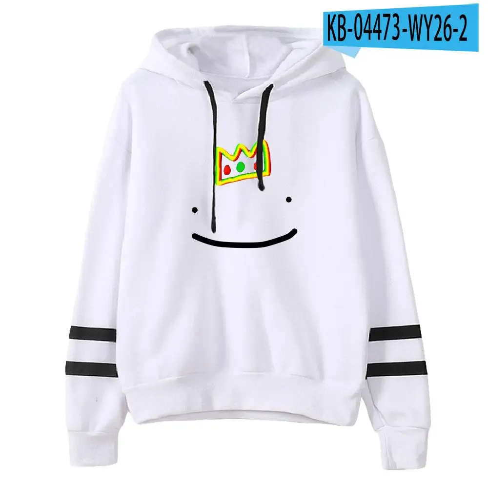 

Fall/winter 2022 new 2D simple men's and women's bagless, two-strip sleeve hoodie