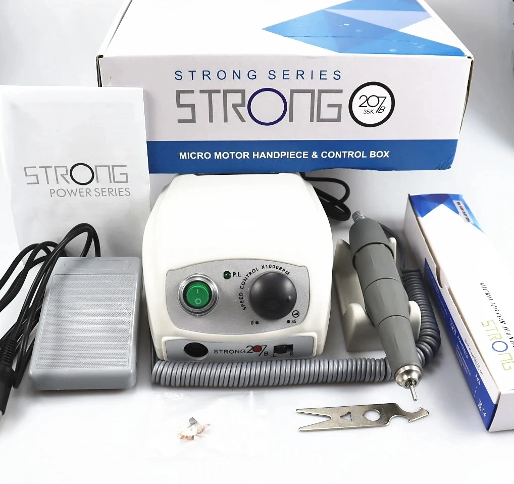 

Электрическая дрель для ногтей Strong210207B65W, 50000 об./мин.