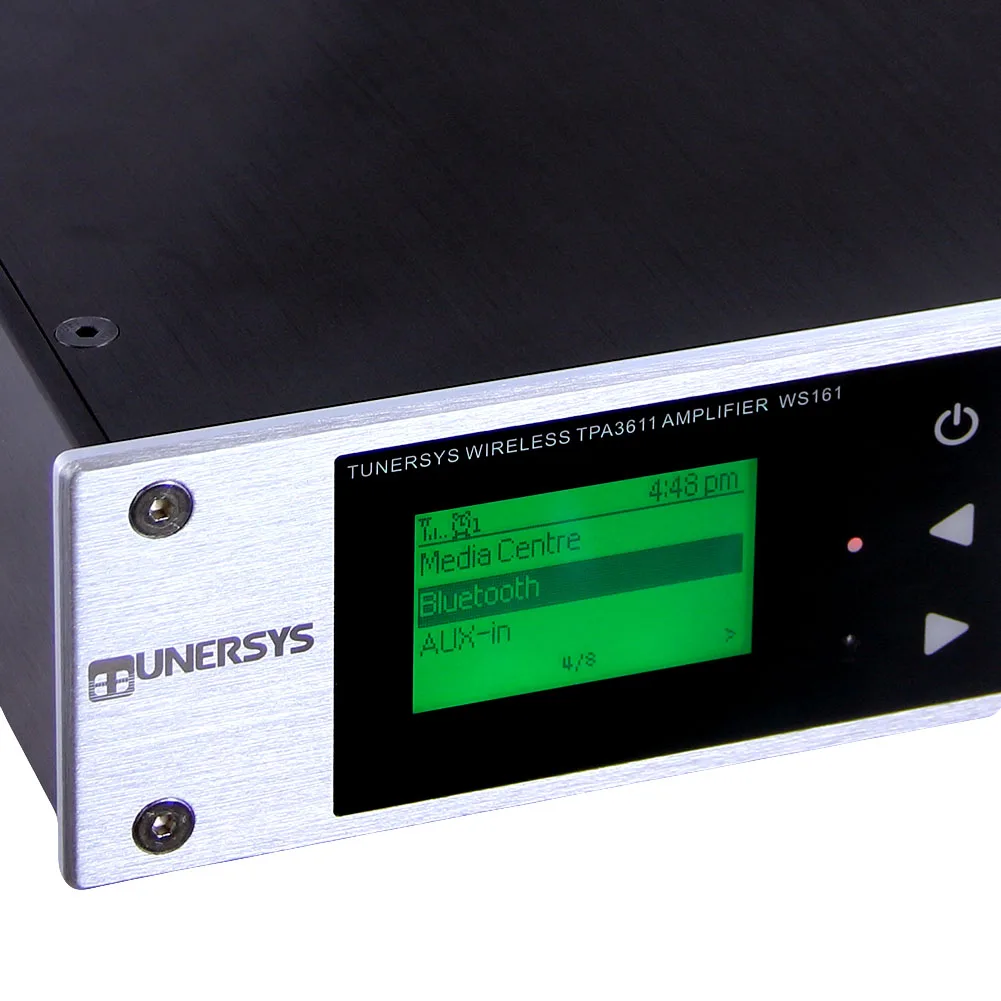 Интернет-радио усилитель 100 Вт Bluetooth для книжной полки динамик с наушниками Amp WiFi