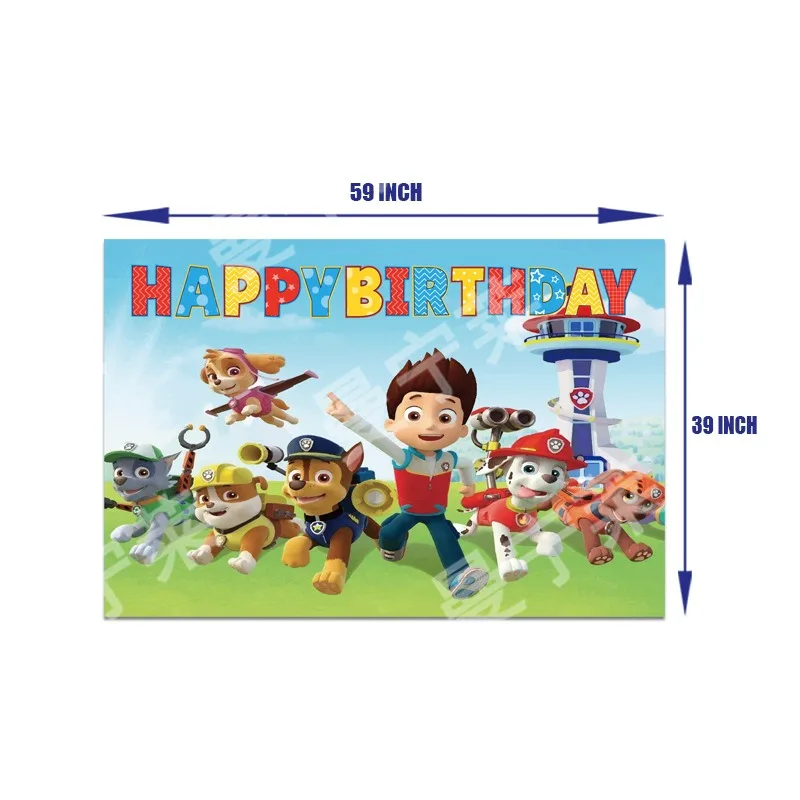 5 шт./компл. новый стиль PAW Patrol поставка для дня рождения одноразовый топпер торта