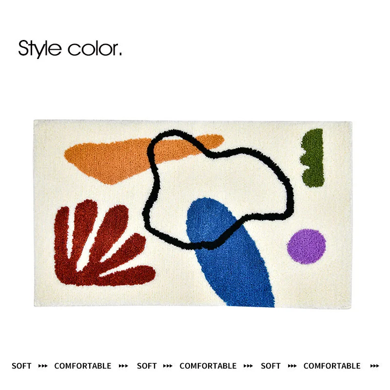 

Противоскользящий замшевый коврик FIOUSHWIN для ванной