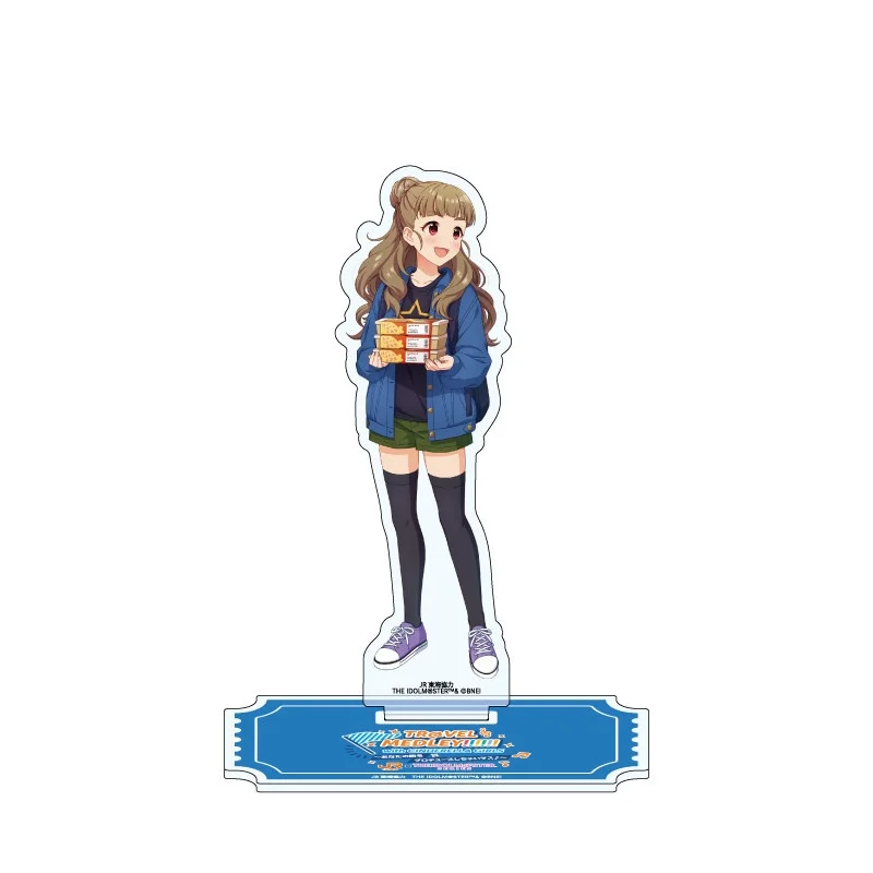 Фото Фигурка-подставка THE iDOLM@STER из акрила, 15 см, для косплея, декор, подарок для друзей, на фестивали, брелок №5