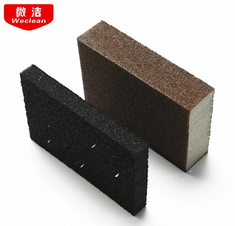 

sponge wipe Nano carborundum decontamination cleaning sponge cleaning pots in rust cleaning