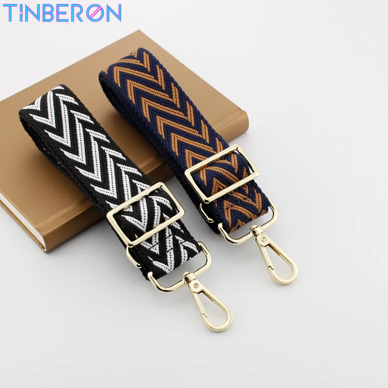 

TINBERON Adjustable Bag Strap Belt OBag Handle Strap For Women Removable DIY Rainbow Crossbody Accessories Canvas Shoulder Strap