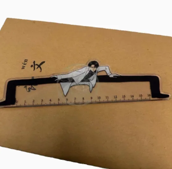 Новинка 2025 канцелярские принадлежности в стиле аниме реквизит Straightedge Attack On Titan Levi