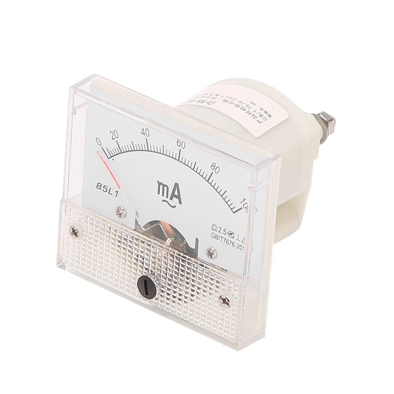 Указатель переменного тока 0 - 100 мА амперметр аналоговый панельный Амперметр для