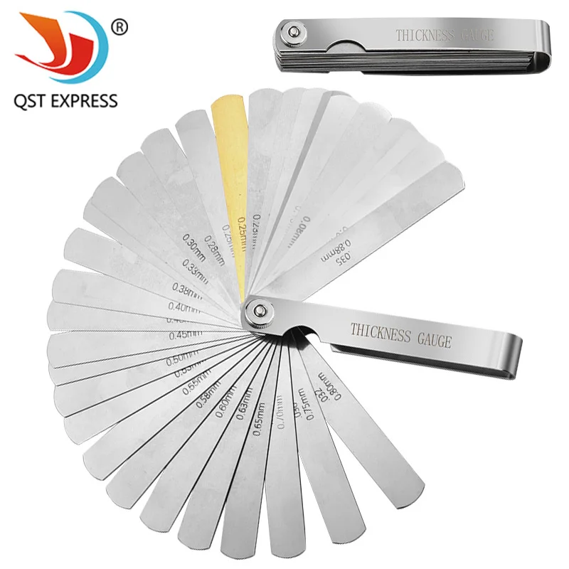 

QSTEXPRESS 32-лезвийный щуп для зазоров 0,04-0,88 мм