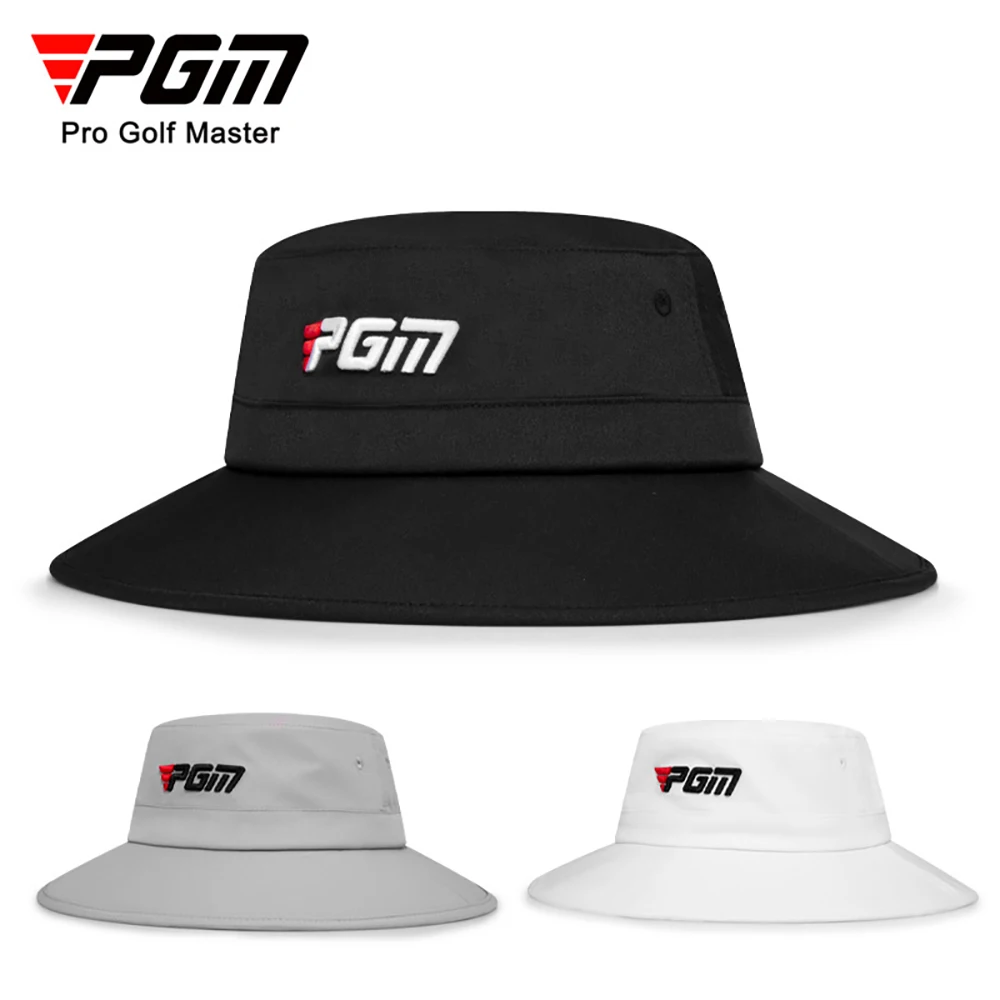 

PGM Men Golf Hat Outdoor Soft Adjustable Windproof Rope Cap Waist Sweat-absorbing Band Fisherman Fashion Hats MZ059