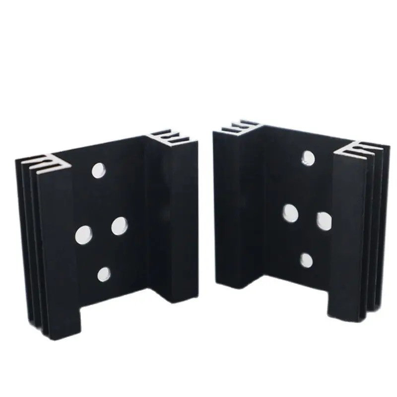 

2PCS Gold Seal High Power Transistor Aluminum Alloy Heat Sink Audio Amplifier Radiator JFSR45-14-45
