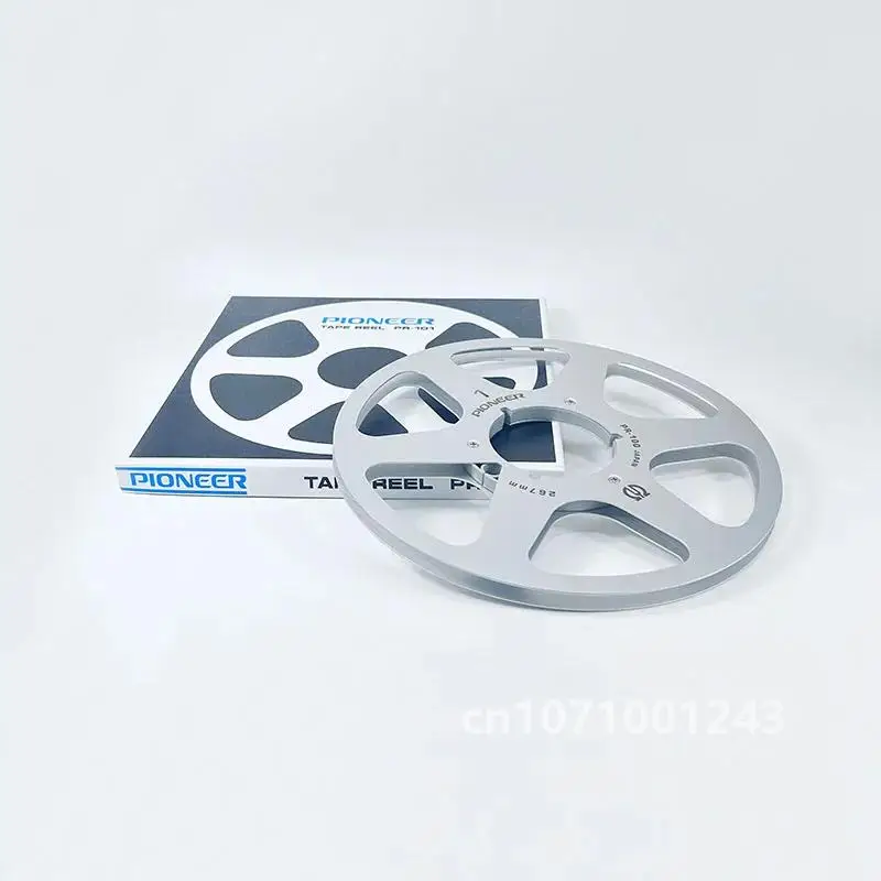 Новая металлическая катушка с лентой для аналогового аудио размером 10 5 x 1⁄4