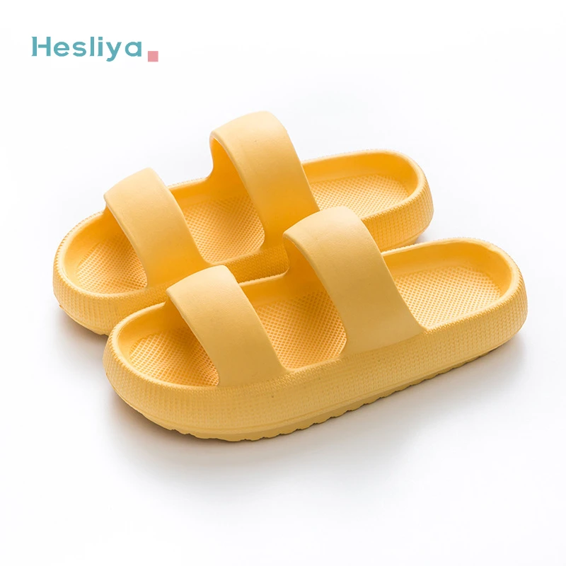 

Healiya Summer Slippers Thick-soled Shoes for Women Home slippers Soft Sandals Woman Summer 2022 Non-slip Mute Couple Slides