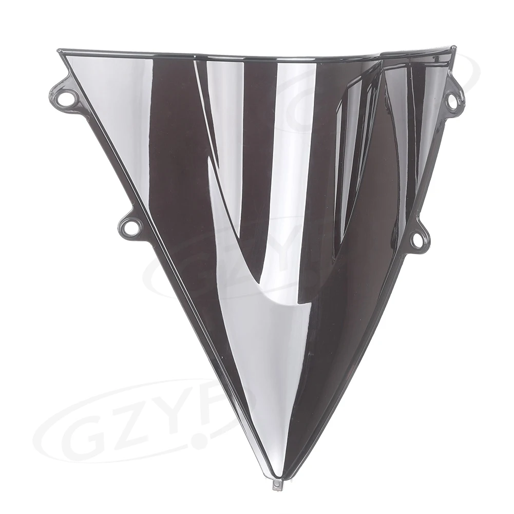 Черные ветровые дефлекторы для мотоцикла ветрозащитный экран с двойным пузырем