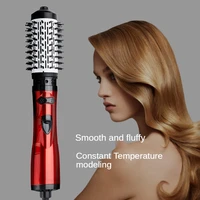 hair dryer brush 2 in 1 multifunctional hot air brush hair straightener hot air brush culing iron hot air brush hairstyler tools