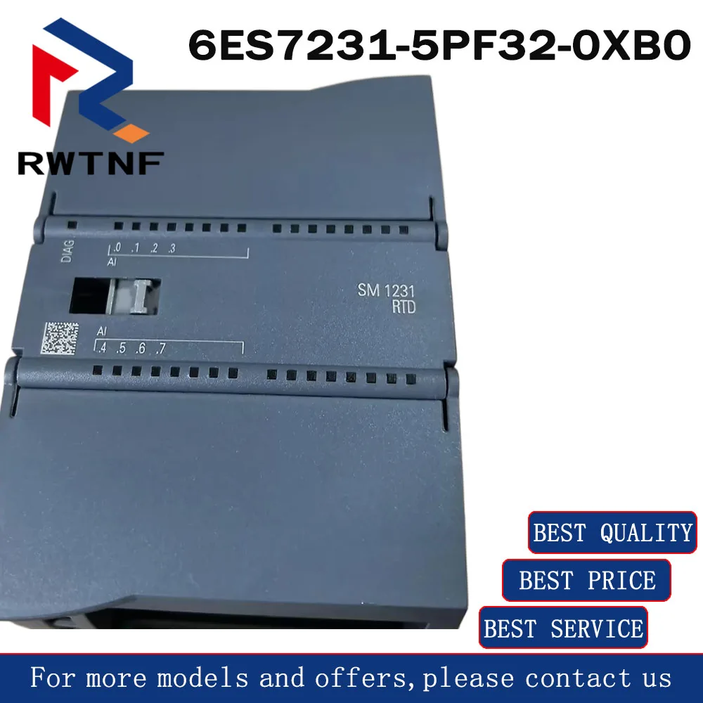 Фото Новый оригинальный модуль ИИ 6ES7231-5PF32-0XB0 SIEMENS SIMATIC S7-1200 серии AI 8xRTD, 100% оригинальный, в наличии на складе. №2