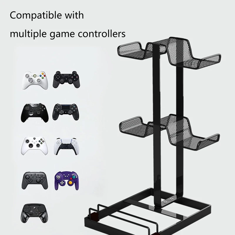 Metal Gamepad Holder Stand for PS5/PS4/XB ONE/S/X Series Game Console Controller Gaming Handle Bracket Dropshipping images - 6