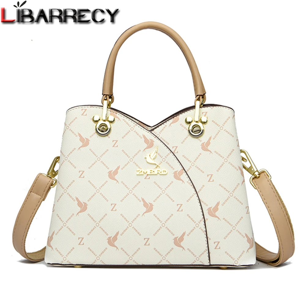 

Luxury Designer High Quality Leather Women's Shoulder Bag 2023 New Panelled Design Women Messenger Bags Handbags Bolsos De Mujer