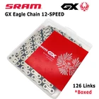 Цепь для горного велосипеда SRAM GX EAGLE 1X12s, 12 Скоростей, с оригинальной коробкой, л, звенья с блокировкой питания