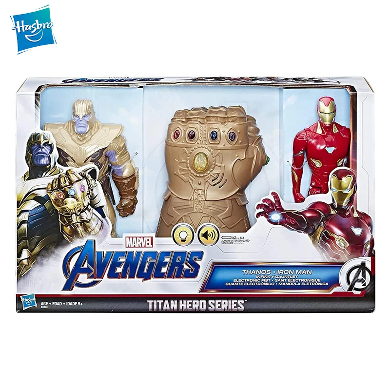 

Avengers Marvel Endgame Infinity Gauntlet Electronic Fist Thanos Iron Man Action Figure Toy Sound For Kids Birthday Gift E5273
