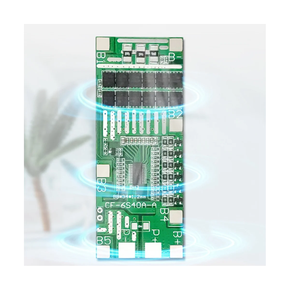 

Защитная плата PCB 6S 24 в 40 А для литий-ионной батареи с балансировкой BMS, солнечное освещение для электровелосипеда, скутера