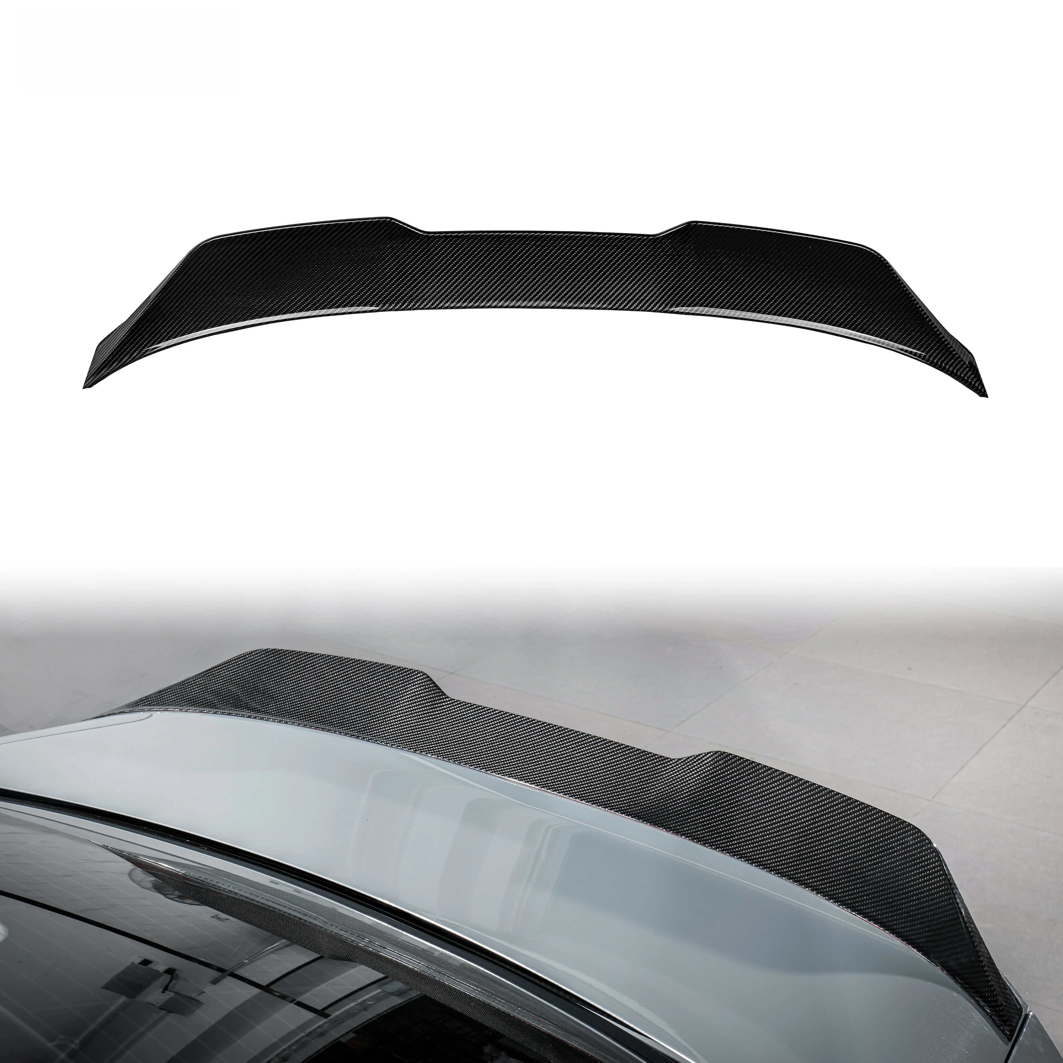 Фото Задний спойлер Karbel Style из сухого карбона для M2 G87 M Sport Coupe (2023-2025) №1