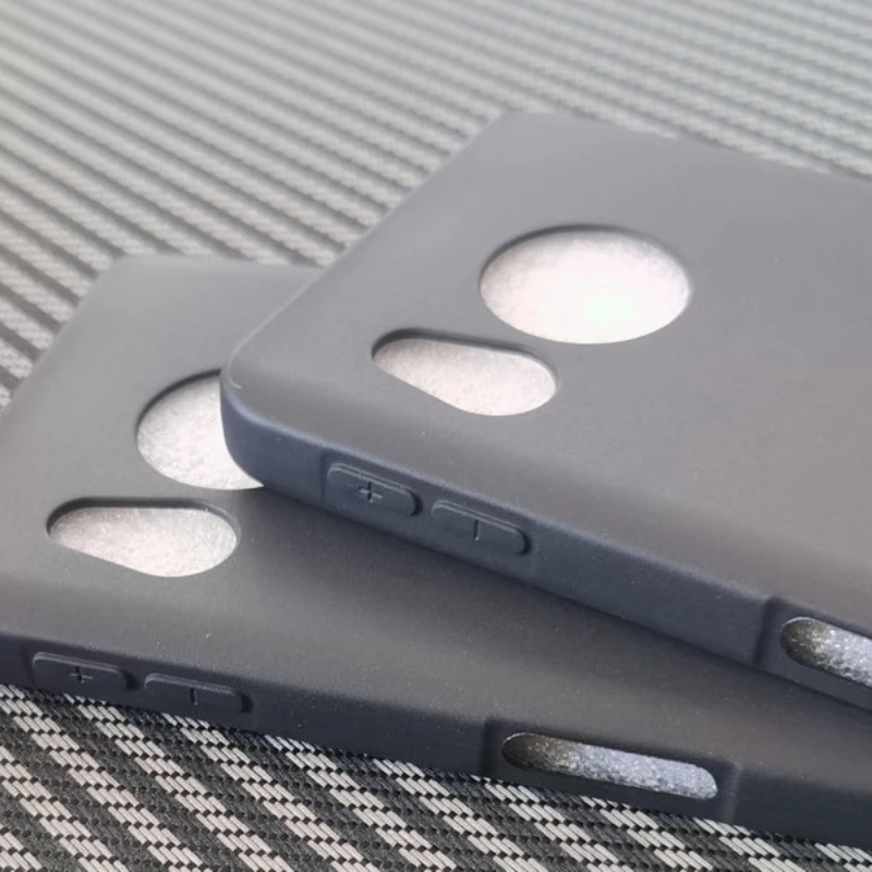 Мягкий чехол из ТПУ для Sharp Aquos Sense 8 6 7 Plus черный матовый телефона силиконовый