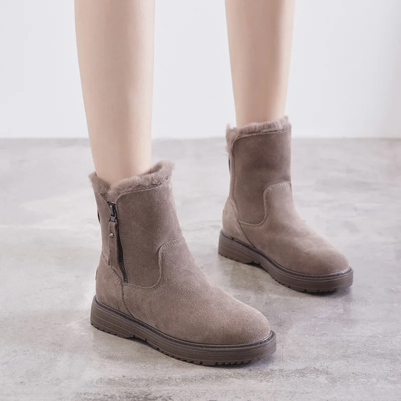 

Botines Winter Shoes Women Snow Boots Warm Shoes Cold Winter Woman Ankle Boots Female Platform Botas Botines Mujer 2021 New