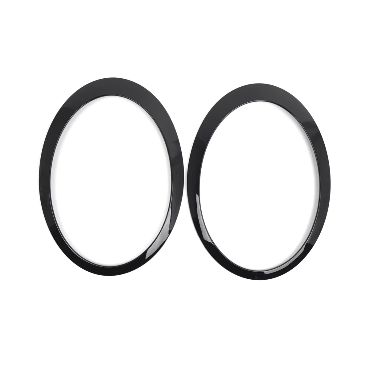 

1 пара отделочных колец для фар, глянцевый черный для Mini Cooper R50 R52 R53 2001-2006 63126917835 63126917836