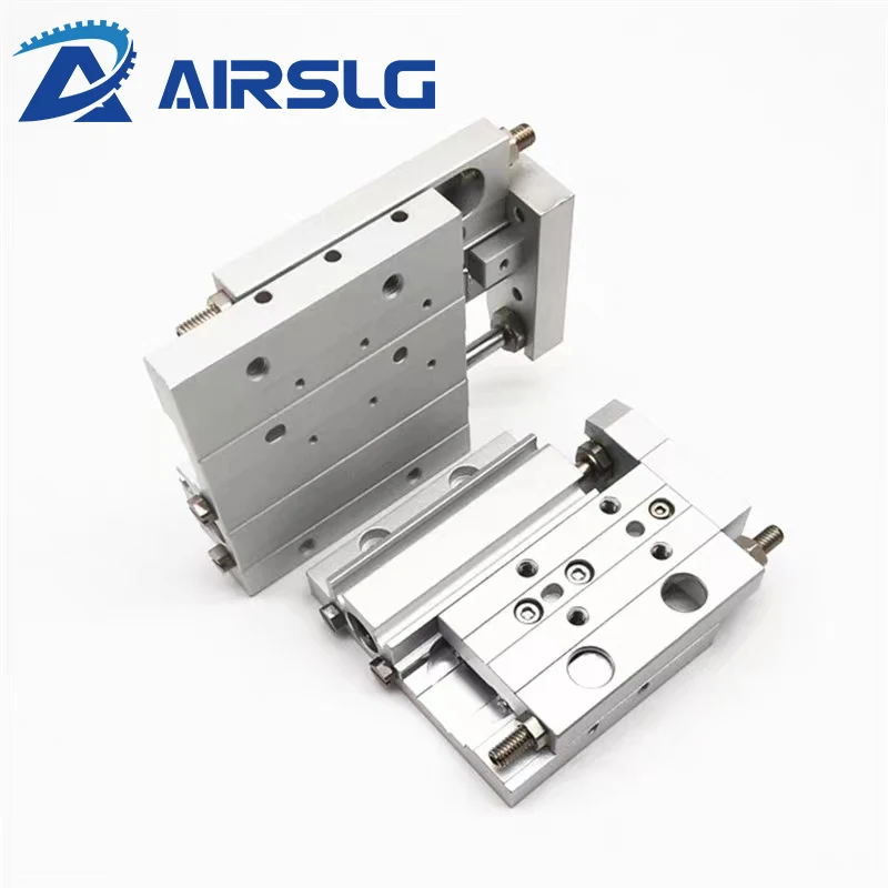 SMC тип маленький пневматический прецизионный направляющий рельс тонкий слайд