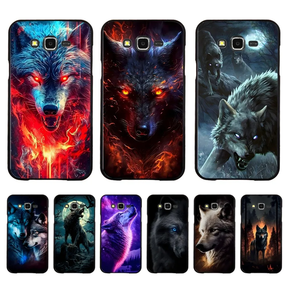 

Cool Wolf Phone Case For Samsung J 7 plus 7core J7 neo J6 plus prime J6 J4 J5 Mobile Cover
