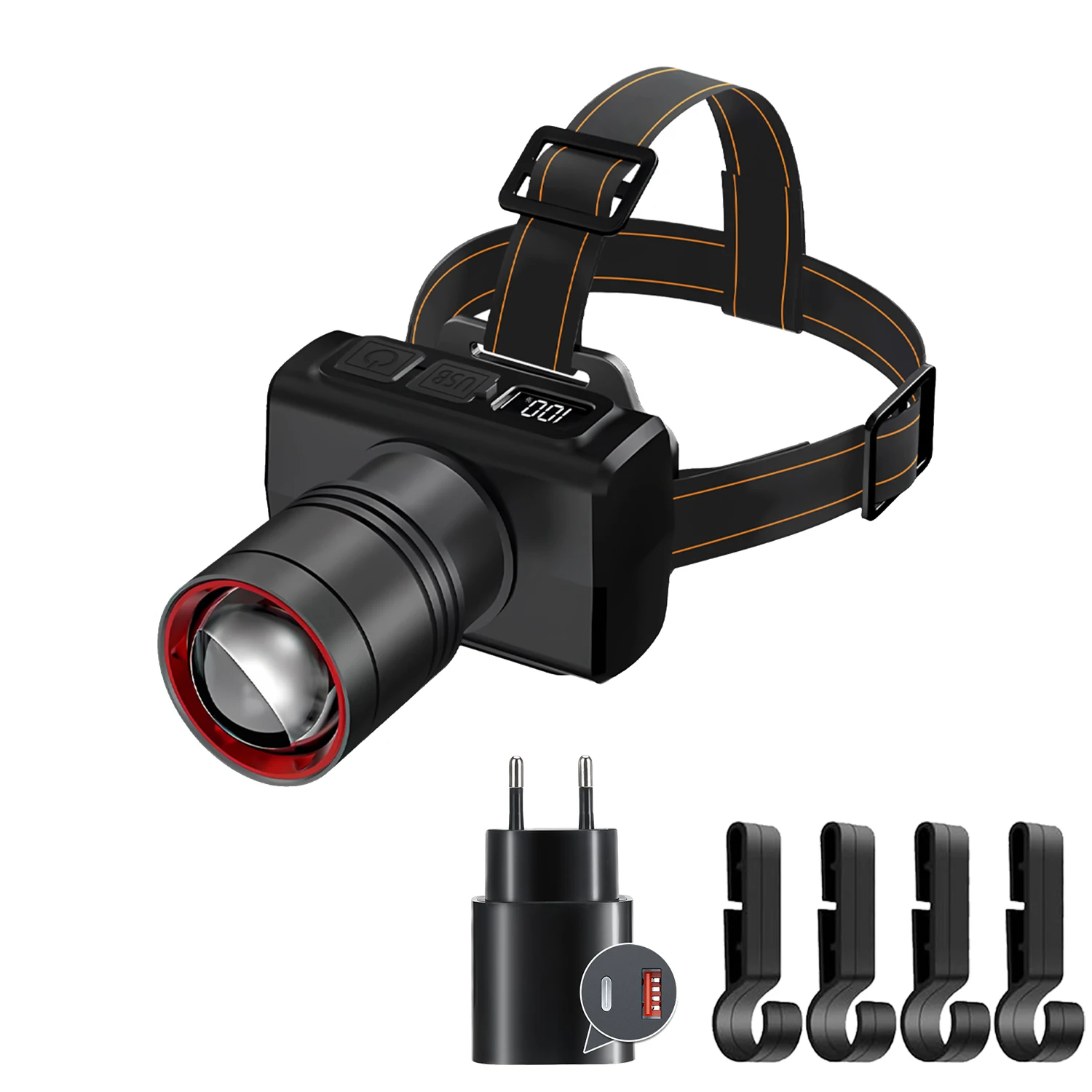 

KDULIT Налобный Фонарь LED