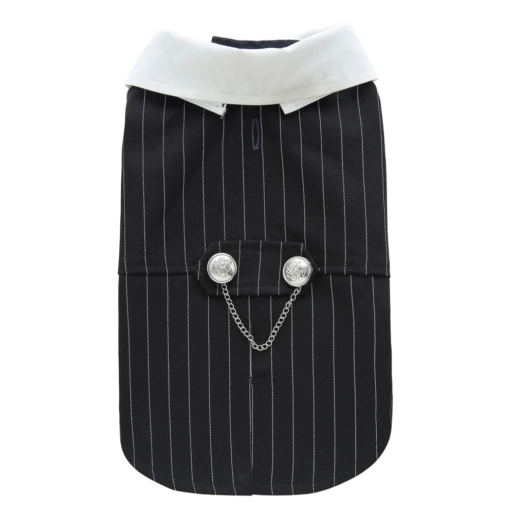 Костюм для собаки на Рождество, питомец, костюм на Хэллоуин с галстуком, стильная свадебная рубашка, формальный смокинг для тедди бульдога.