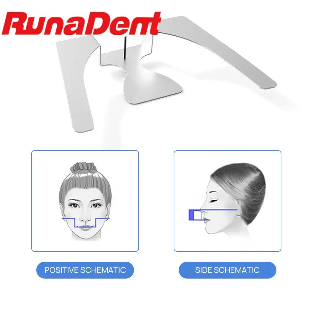 

Dental Orthodontic 3D Occlusal Maxillary Casting Jaw Fox Plane Plate Complete Denture Aluminum Alloy 3 Dimensional Jaw Plate