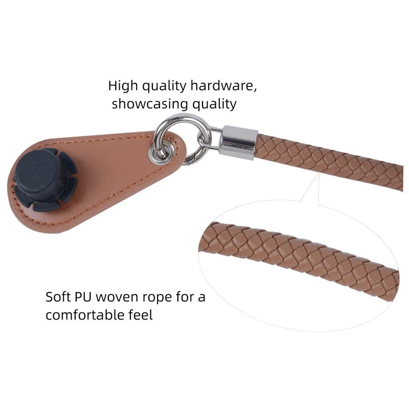 2023 Obag braid Rope Handle strap belt for O Bag Tote Bag Detachable PU leather Women's Bag Accessories