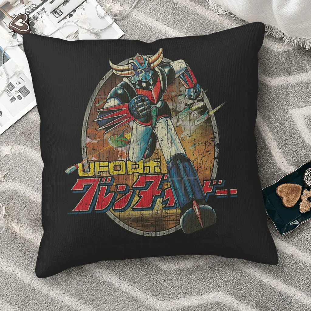 

Декоративная подушка НЛО-робот грендакар 1975, с принтом на стул