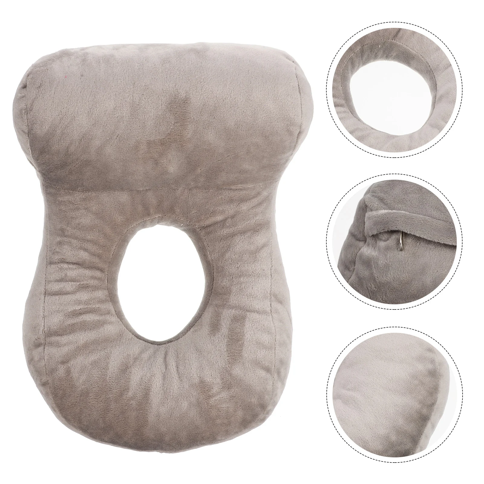 

Single Hole Ear Pillow Tabletop Accessories Salon Ear Pillow Comfortable Side Pillow Ear Hole Office Ear Hole Pillow Student