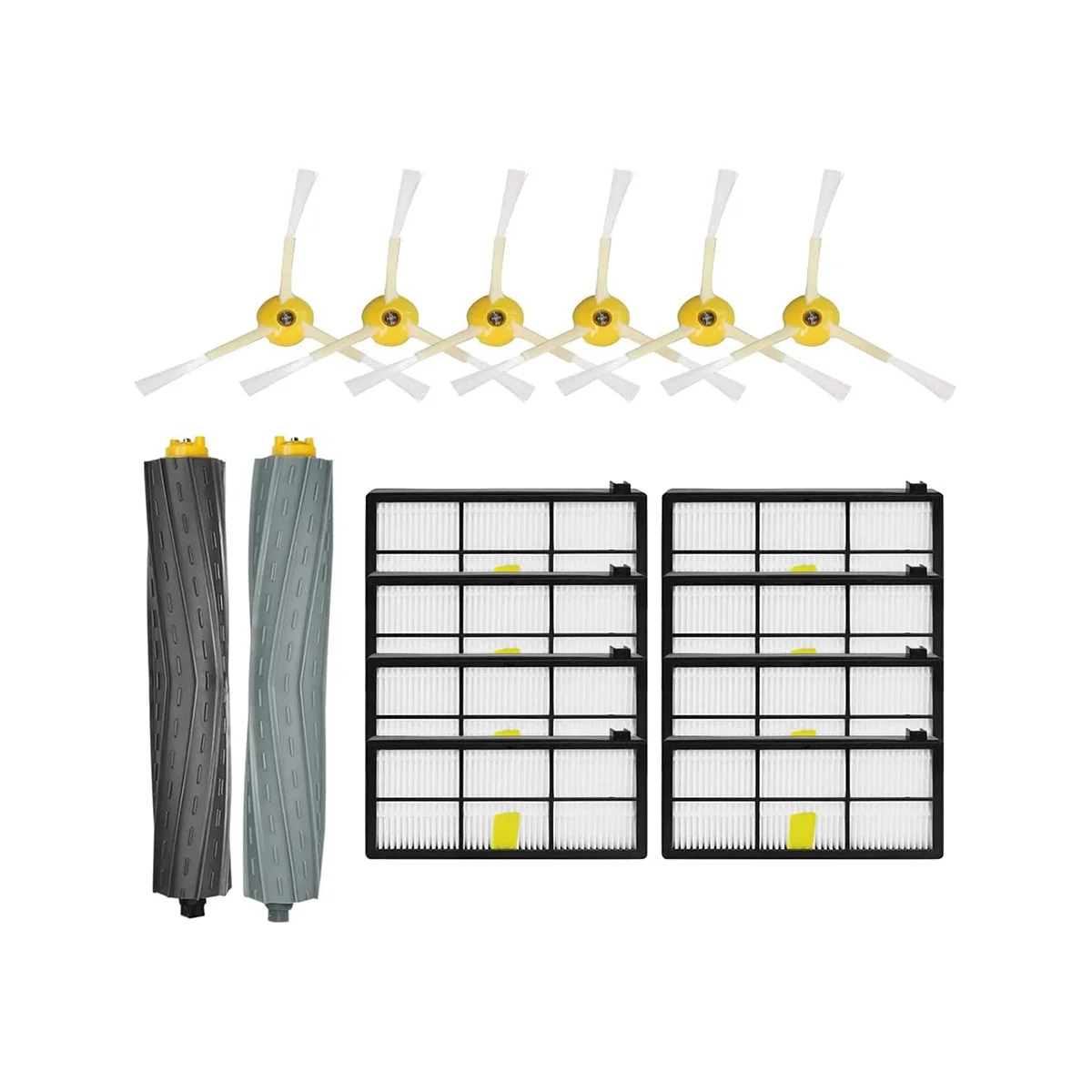 

Main Brush Side Brush Filter for 800&900 Series 960 850 860 861 864 866 870 871 880 890 891 980 981 985