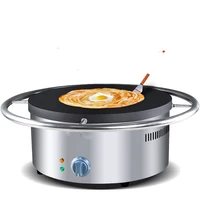 professional commercial automatic adjustable temperature electric non stick crepe and pancake makers