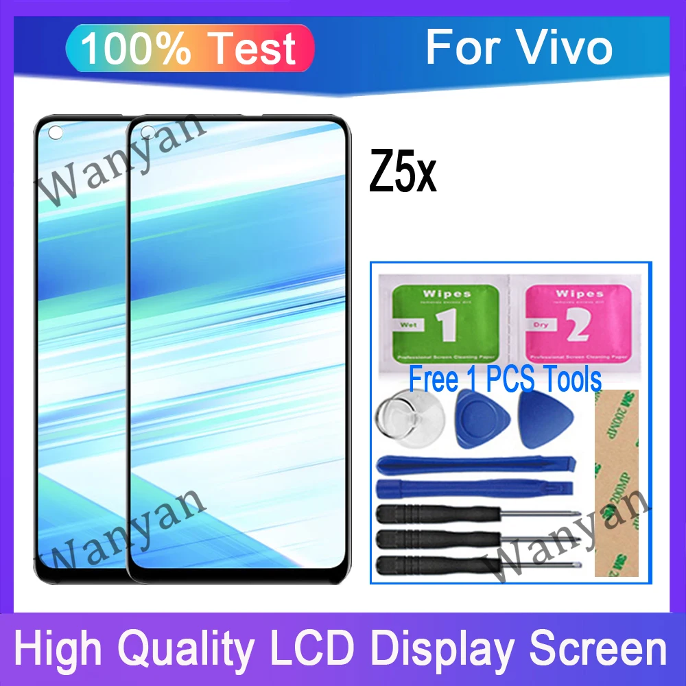Оригинальный ЖК-дисплей для Vivo Z5x V1911A V1919A сенсорный экран дигитайзер Замена