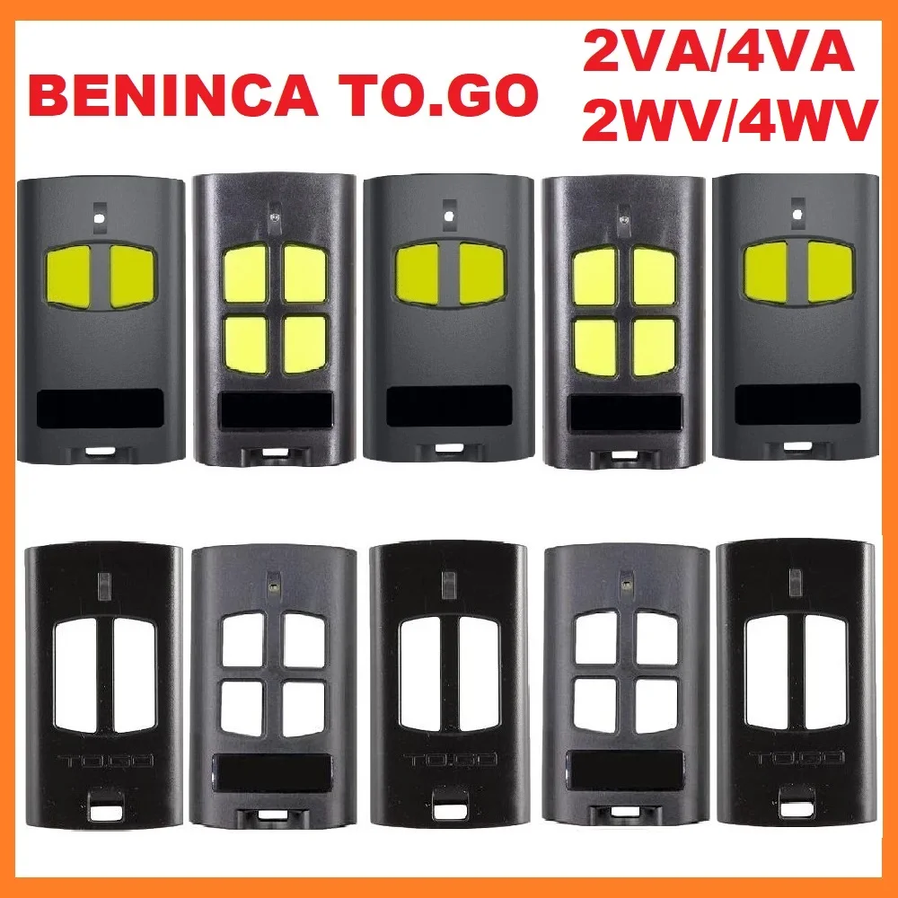 

BENINCA TO GO 2VA 4VA 2WV 4WV Garage Door Remote Control 433.92MHz Rolling Code BENINCA TO.GO 2 4 VA WV Electric Gate Control