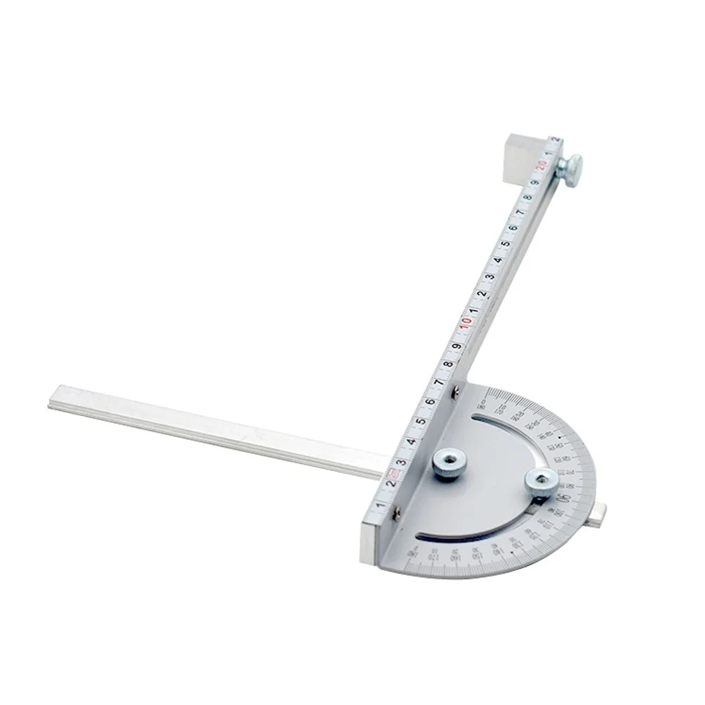 

Mini Table-saw Circular Router T-slot Miter Gauge DIY Woodworking Angle Ruler with 220mm