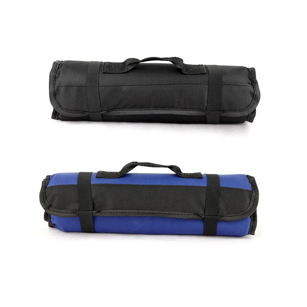 

Оксфордский держатель для рулонов шеф-поваров, настенный органайзер для инструментов, многофункциональный карман для кухни, черный цвет