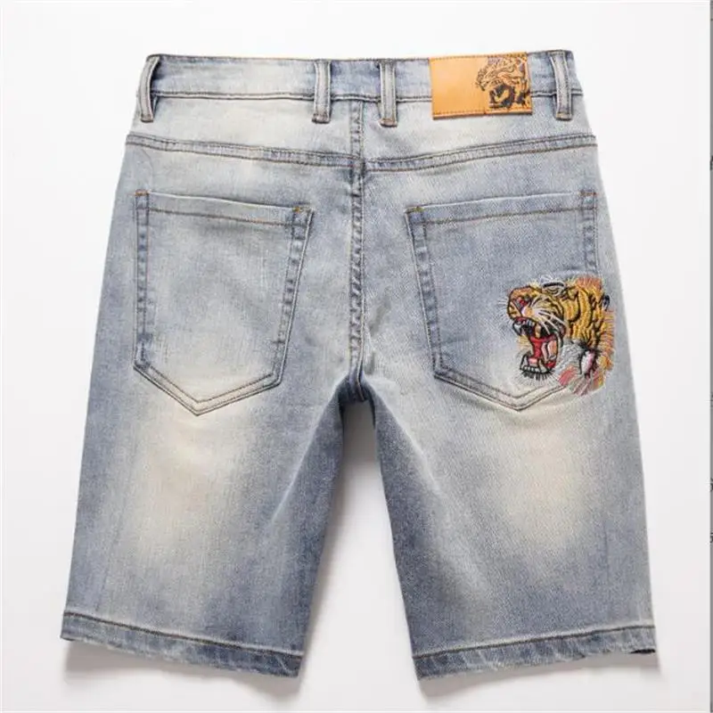 

High Quality New Young Man's Pure Cotton Jeans Summer Shorts