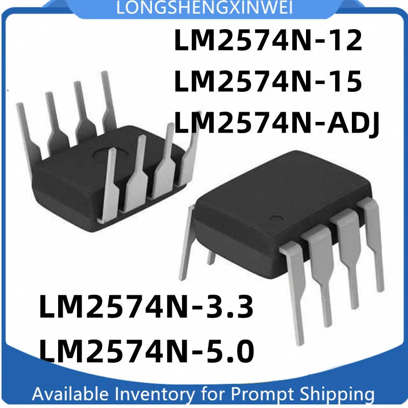 1 шт., новый импортный чип регулятора напряжения LM2574N LM2574N-5.0-3.3-12-15 -ADJ