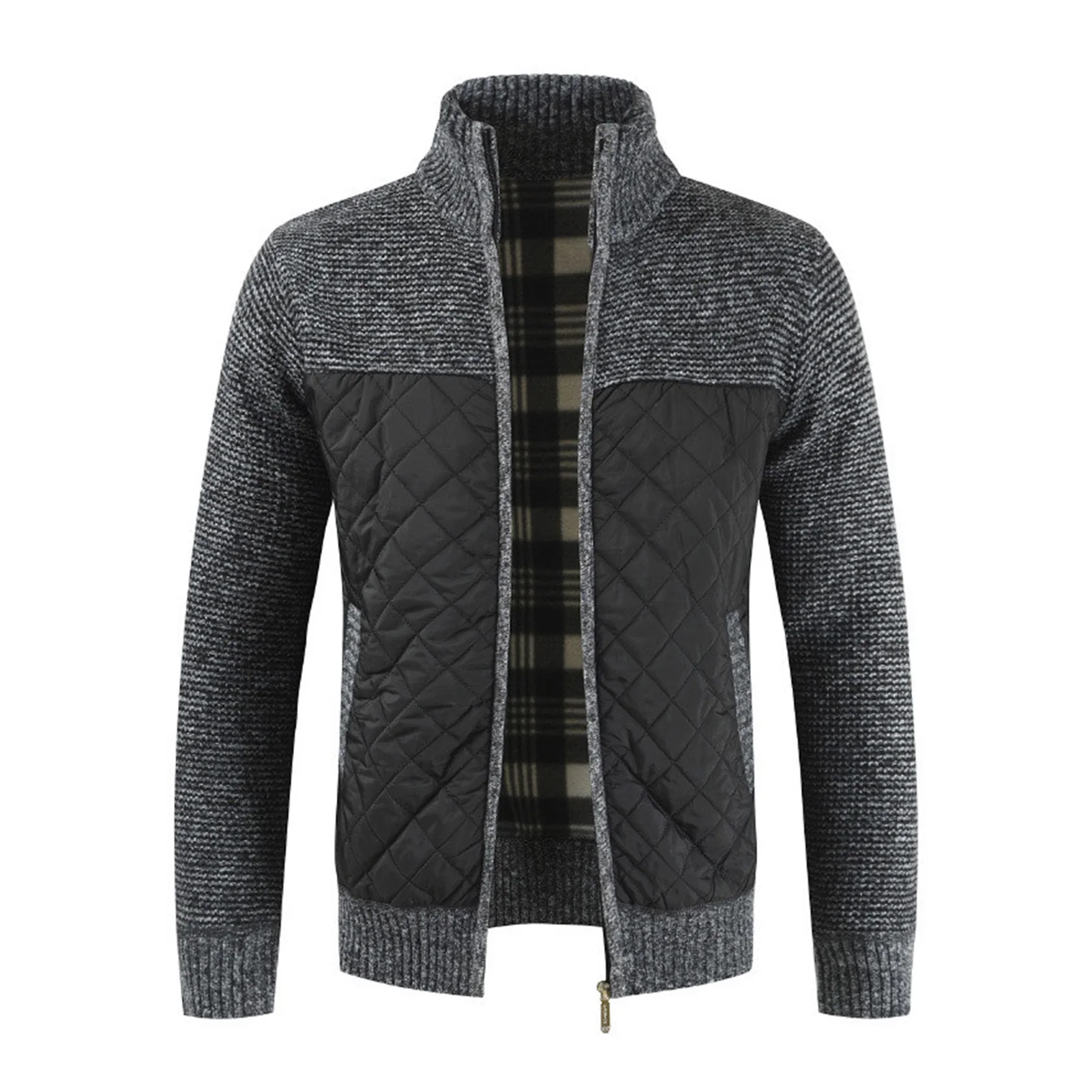 

Новинка 2021, мужские свитера, сезон весна-осень-зима, теплый вязаный свитер, куртки, кардиганы, пальто, Мужская одежда, повседневная трикотажн...