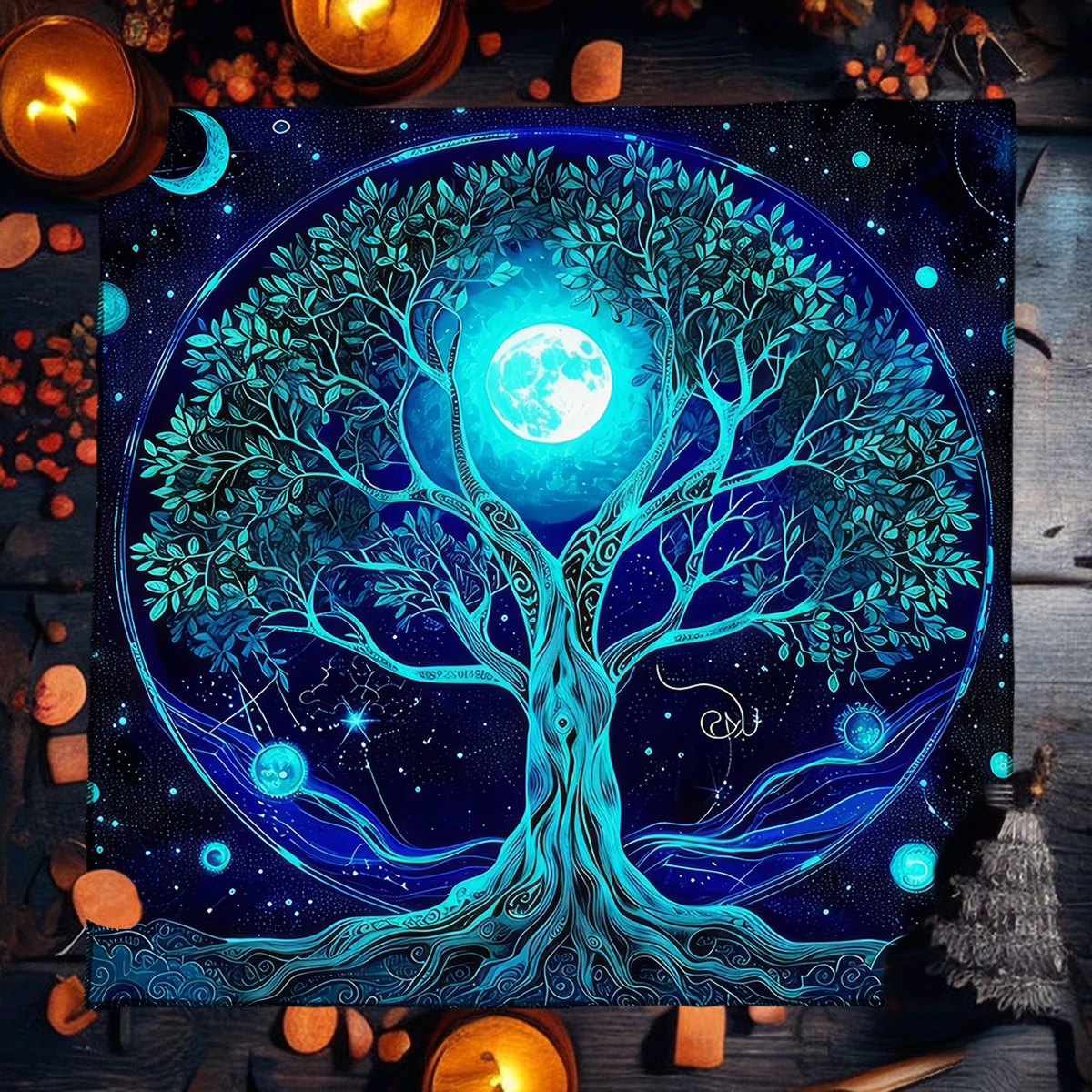 

Скатерть LVJIA с деревом жизни для Таро